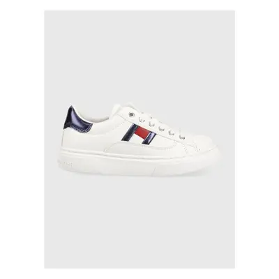 Dětské sneakers boty Tommy Hilfiger bílá barva 83888007