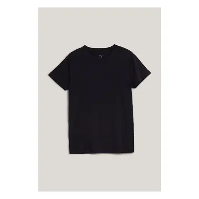 TRIČKO GANT BAMBOO T-SHIRT BLACK 98997673