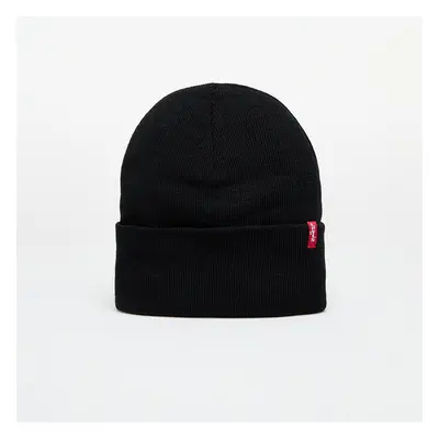 Čepice Levis Slouchy Red Tab Beanie Black Universal 98131738