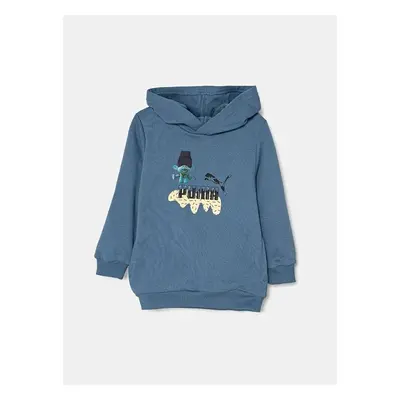 Dětská mikina Puma X TROLLS Hoodie TR modrá barva, s kapucí, s 98697431