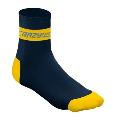 Ponožky Crazy Idea CRAZY CARBON SOCKS SULFUR 99101875