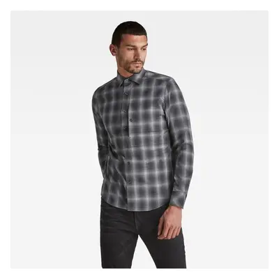 G-STAR Shirt - Fine stretch wool check r grey 96312828