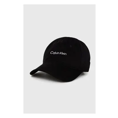 Calvin klein 6 panel relaxed cap BLACK 96959902