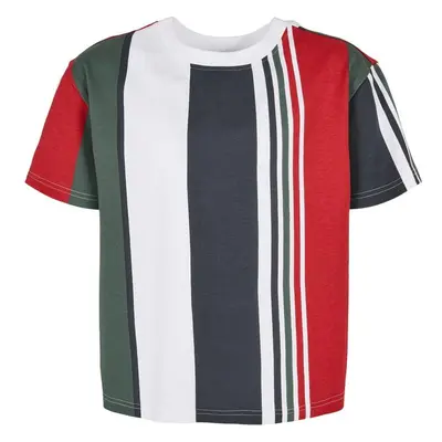 Urban Classics Boys Heavy Oversized Big AOP Stripe Tee bílá/námořnická 91357554