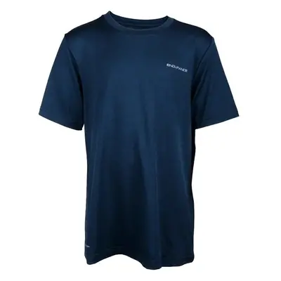 Dětské tričko Endurance Parbin Unisex Melange SS Tee tmavě modré, 8 99102217