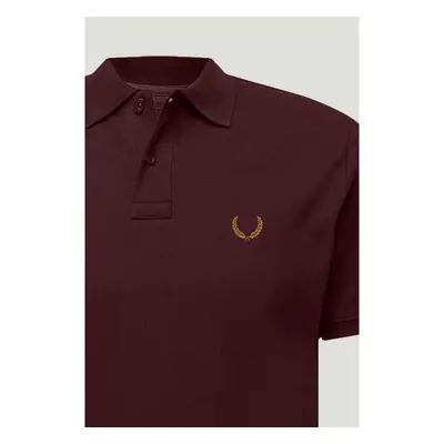 Polo Tričko Slim Fit, Barva Bordó, s Potiskem Royal 95209413