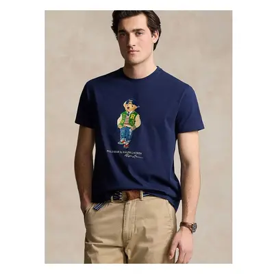 Bavlněné tričko Polo Ralph Lauren s potiskem, 710854497 99021161