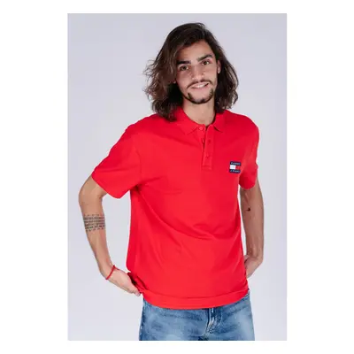 Tommy Hilfiger Jeans Tommy Jeans Polo shirt - TJM TOMMY BADGE POLO red 95272991