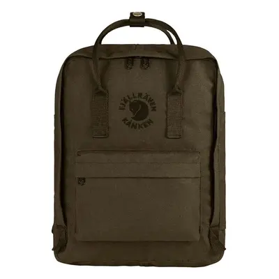 Batoh Fjallraven Re-Kanken zelená barva, velký, hladký 96274821