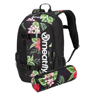 Batoh Meatfly Basejumper + PENÁL ZDARMA černá/tropical 98130954