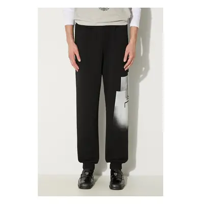 Bavlněné tepláky A-COLD-WALL* Brutalist Jersey Pant ACWMB161 BLACK 85537847