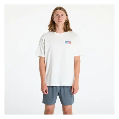 Tričko New Balance Athletics Premium Logo T-Shirt Sea Salt S 98064560