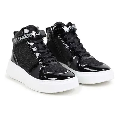 Dětské sneakers boty Karl Lagerfeld černá barva, Z30306 96305479