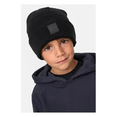 Urban Classics Logopatch Beanie Kids 2-Pack černá/královská modrá 91306766