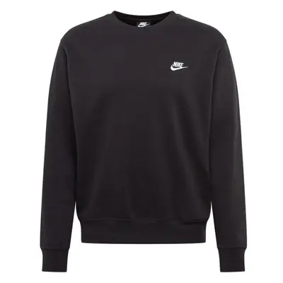 Nike Sportswear Mikina Club Fleece černá / bílá 52760907