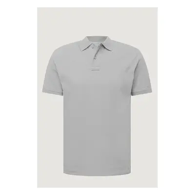 Premium Polo Slim Fit, Barva Šedá 82613460