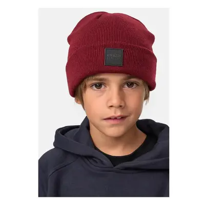 Urban Classics Logopatch Beanie Kids 2-Pack uhlí+bordó 91344795