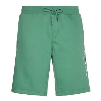 Tommy Hilfiger Shorts - TOMMY LOGO SWEATSHORTS green 99082650