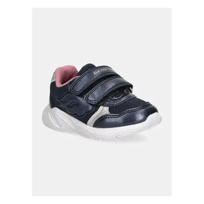 Dětské sneakers boty Geox SPRINTYE stříbrná barva 98721205