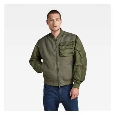 G-STAR Jacket - Chest pocket pm bomber green 99082603