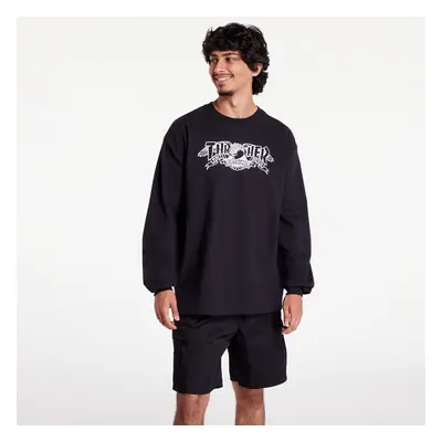 Tričko Thrasher Mag Banner Long Sleeve Tee Black 98299520