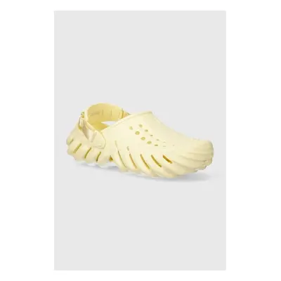 Pantofle Crocs X - (Echo) Clog žlutá barva, 207937 90915189