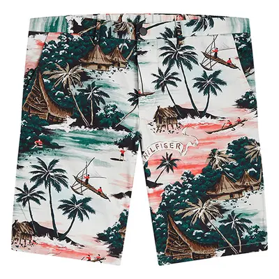 Tommy Hilfiger Shorts - HMPTN AOP HAWAIIAN SHORT white 99082800