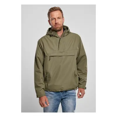 Brandit Fleece Pull Over Windbreaker Olive 91271954