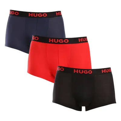 3PACK pánské boxerky HUGO vícebarevné (50496723 982) 96277918