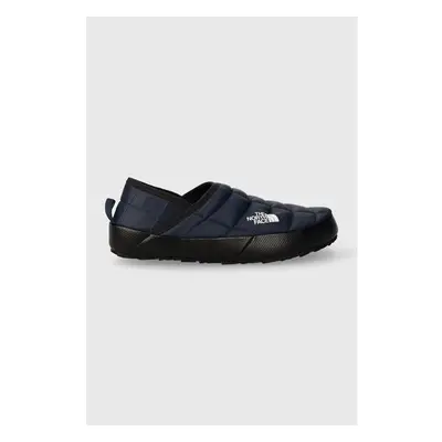 Pantofle The North Face THERMOBALL TRACTION MULE tmavomodrá barva, 90598344