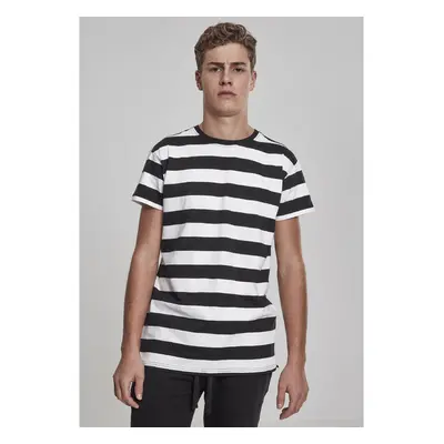 Urban Classics Blok Stripe Tee blk/wht 89521940