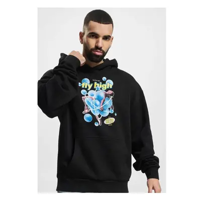 Mister Tee Psychadellic Heavy Oversize Hoody černá 99064787