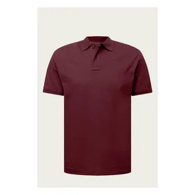 Premium Polo Slim Fit, Barva Bordó 82613481