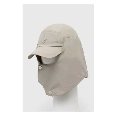 Kšiltovka A-COLD-WALL* Diamond Hooded Cap béžová barva, s aplikací, 89383613