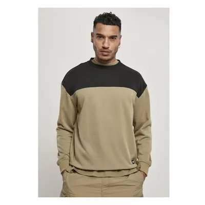 Urban Classics Horní blok Crewneck khaki/černý 91350469