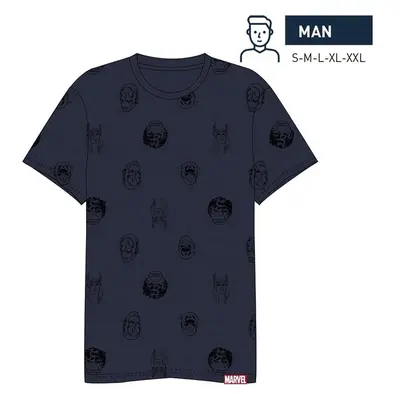 SHORT SHIRT SINGLE JERSEY POINT MARVEL 99099491