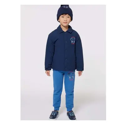 Dětská bunda Kenzo Kids tmavomodrá barva, K60721 96275238