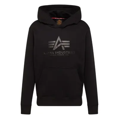 ALPHA INDUSTRIES Mikina tmavě šedá / černá 89440617