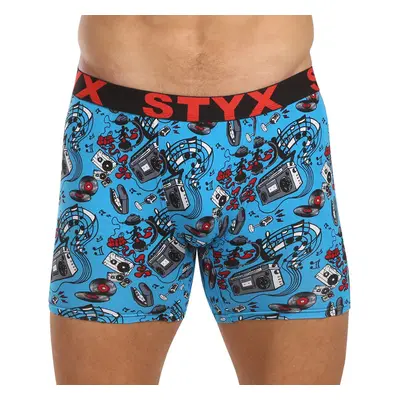 Pánské boxerky Styx long art sportovní guma hudba (UN1558) 99117136