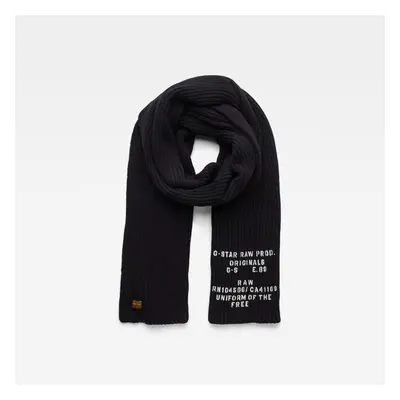 G-STAR Scarf - Effo Scarf Text black 96312961