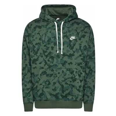 Pánská mikina Nike Club Hoodie Camo Green 65880881