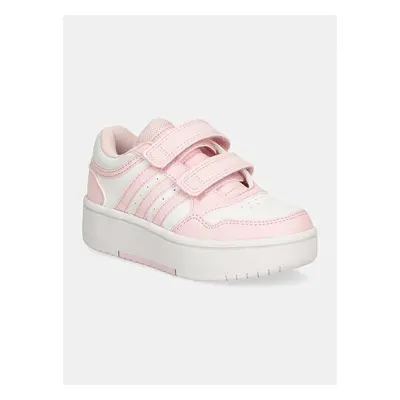 Dětské sneakers boty adidas Originals HOOPS 3.0 BOLD CF C růžová barva 96305625