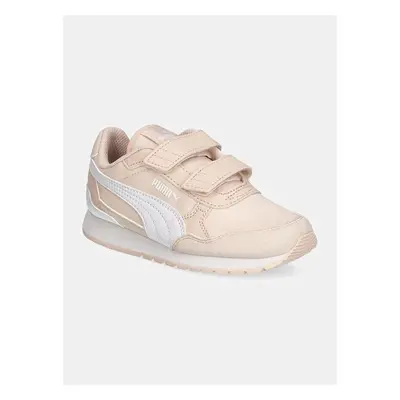 Dětské sneakers boty Puma ST Runner v4 NL béžová barva, 399740 98697630