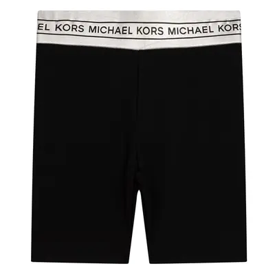 Dětské kraťasy Michael Kors černá barva, s potiskem 73174442