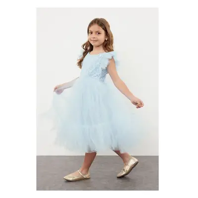 Trendyol Blue Girls Birthday/Party/Wedding Tutu Dress 99091120