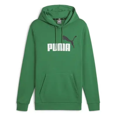 PUMA ESS+ 2 Col Big Logo Hoodie TR green 99166247