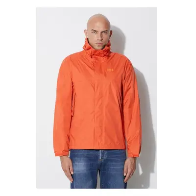 Nepromokavá bunda Helly Hansen Loke pánská, oranžová barva, 62252-402 85332794