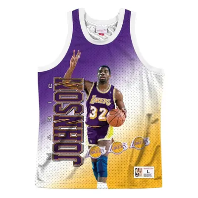 Mitchell & Ness NBA Behind The Back Tank LA 83866363