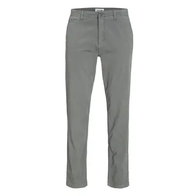 JACK & JONES Chino kalhoty Stace Harlow šedá 95172036