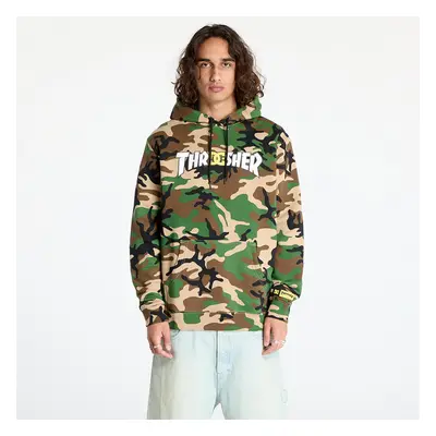 Mikina DC x Thrasher Pullover Hoodie Army Camo M 87320583